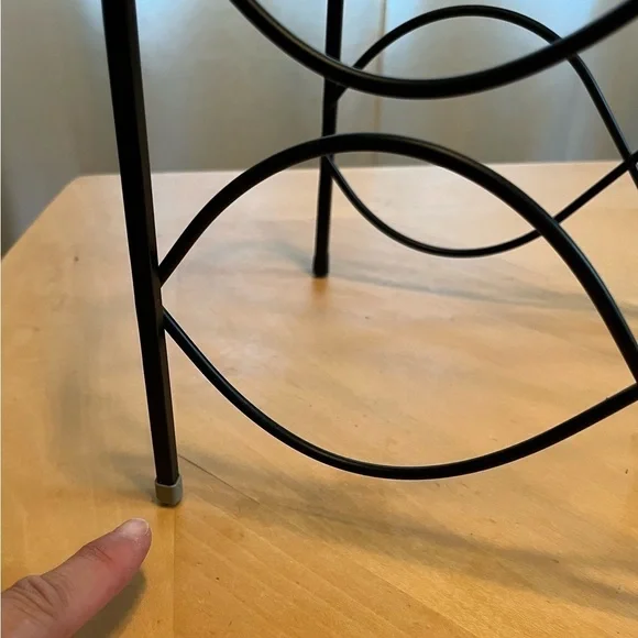 Metal Wine Rack 6 Bottle Tabletop - Picture 5 of 9